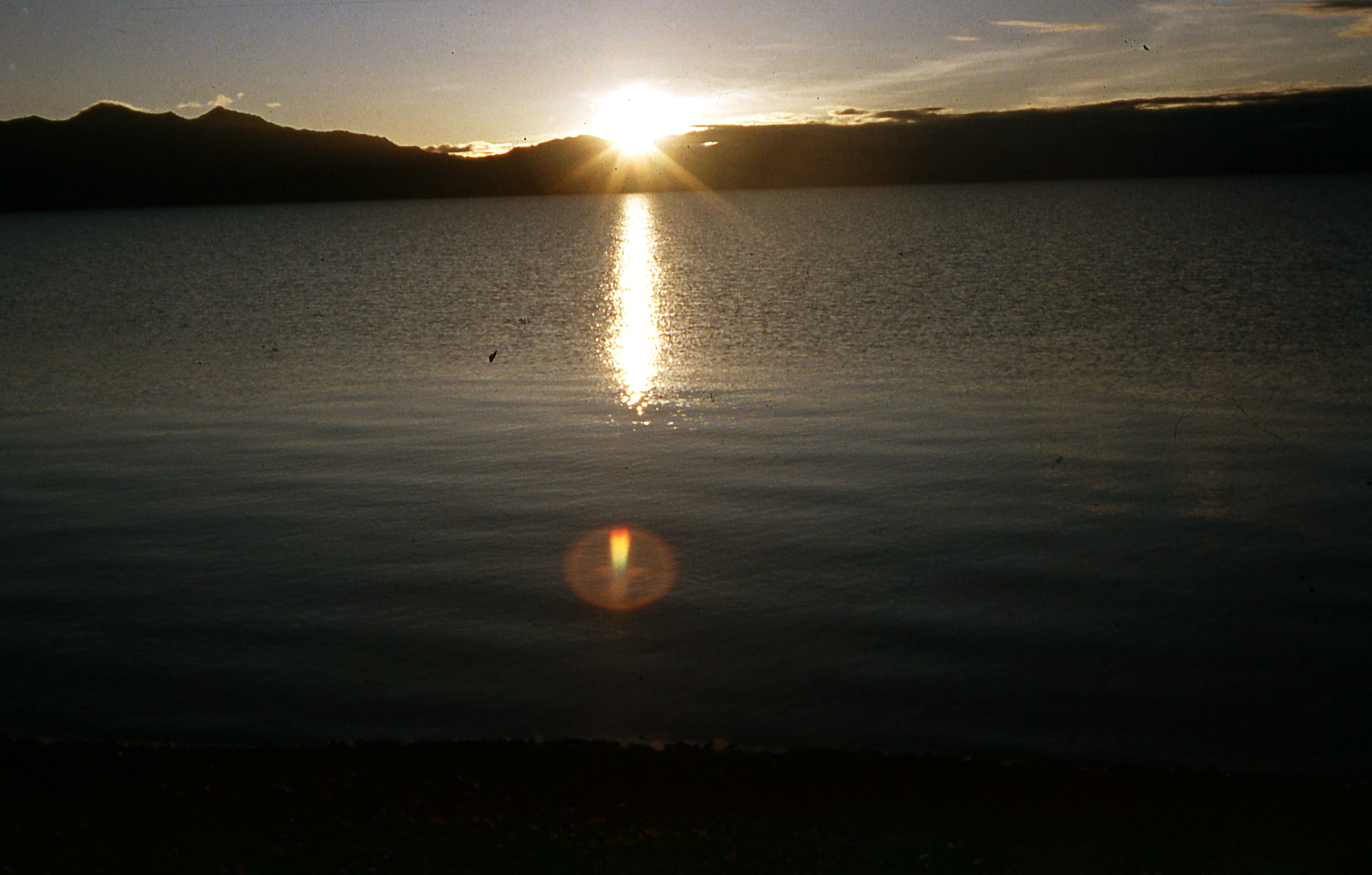 Sunrise over Lake Manasarovar