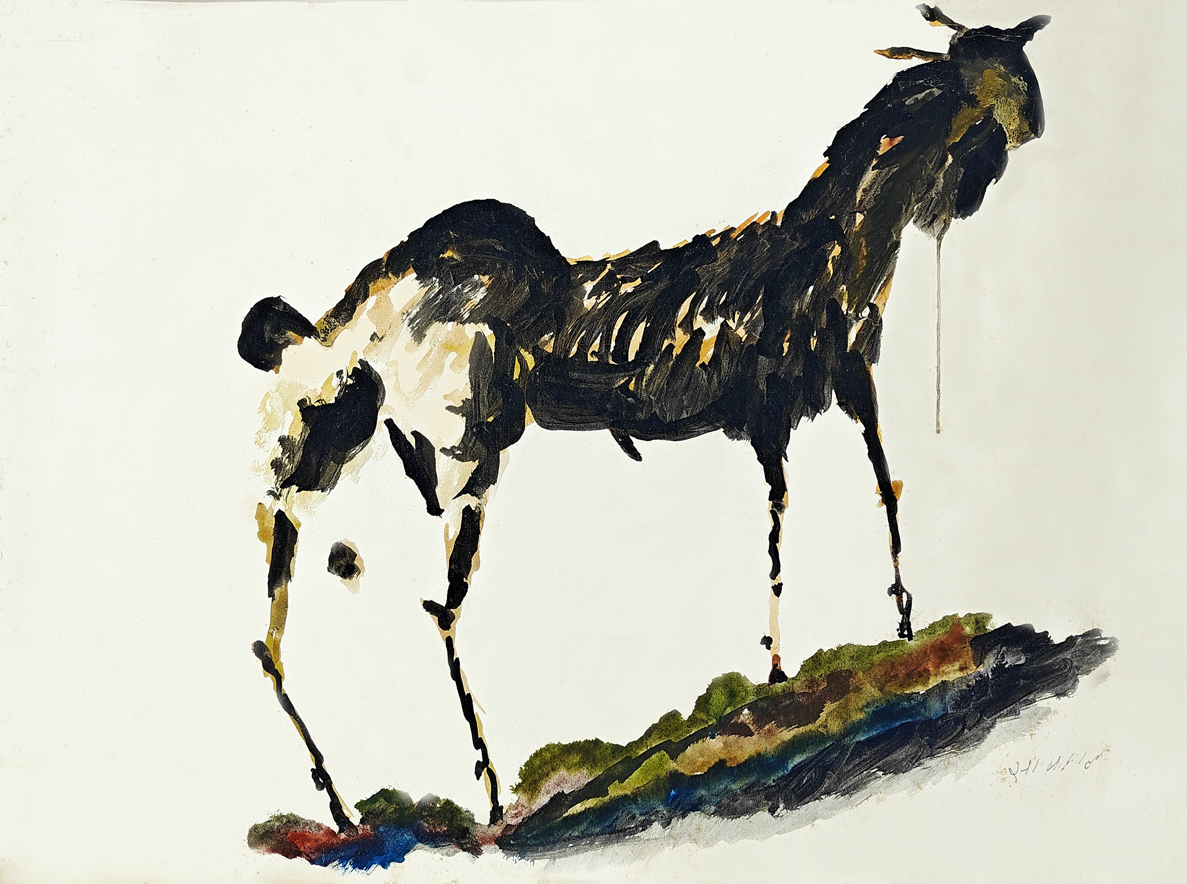 Goats by Saam Lal artist